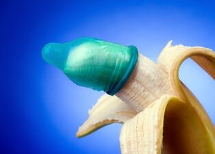Banaaniga pandud kondoom